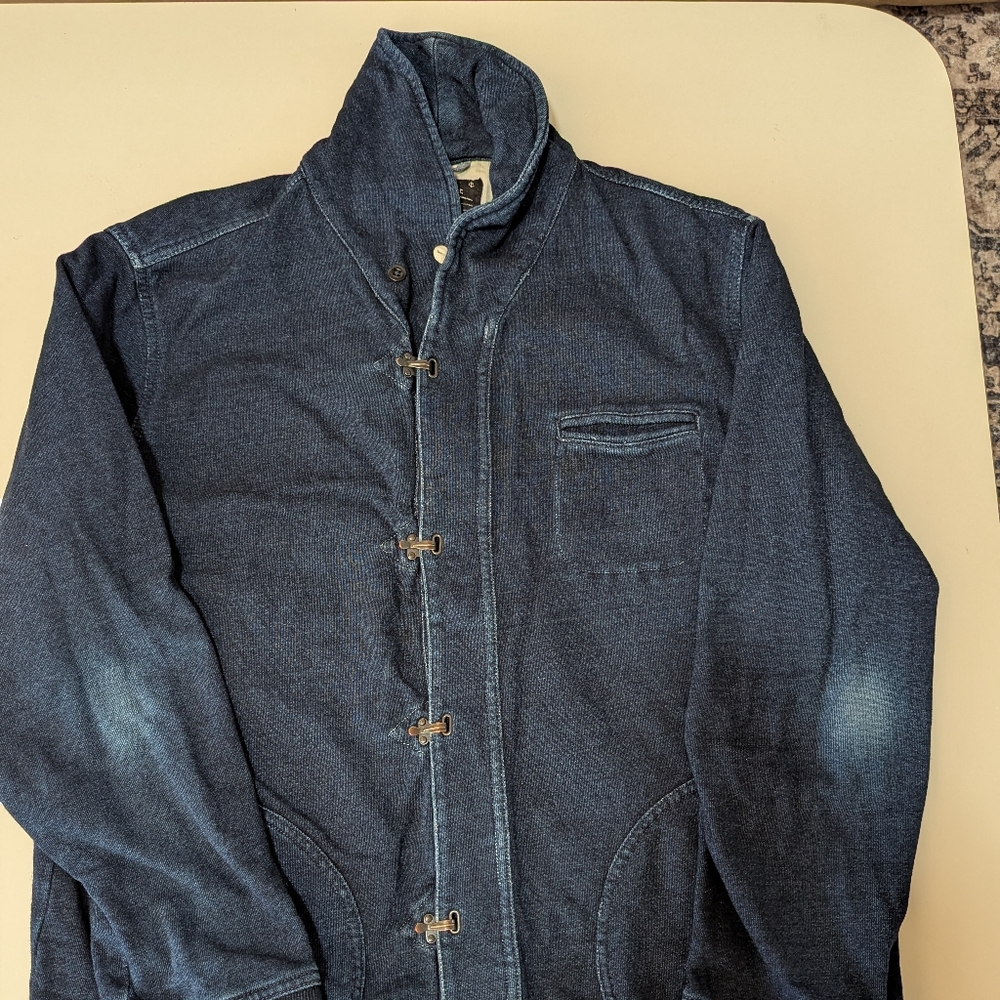 J Crew Knit Jeans Look Jacket